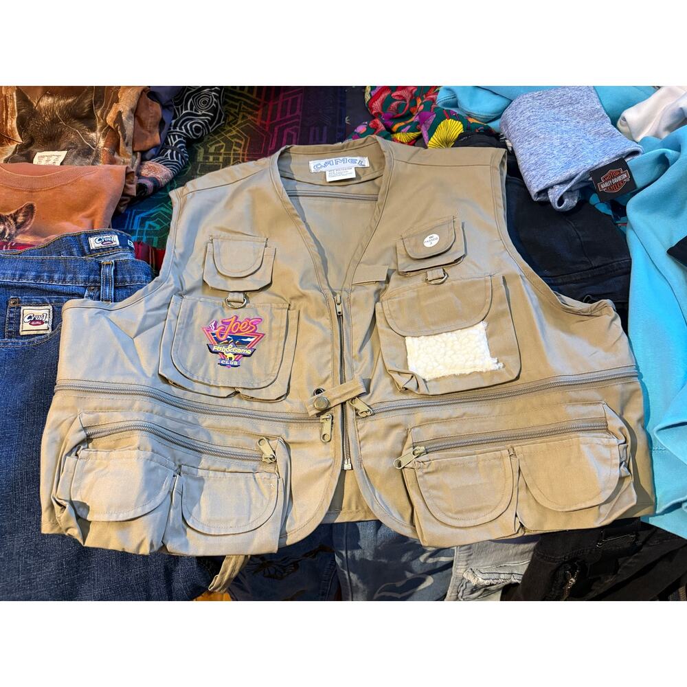 Camel Cigarettes Fishing Vest